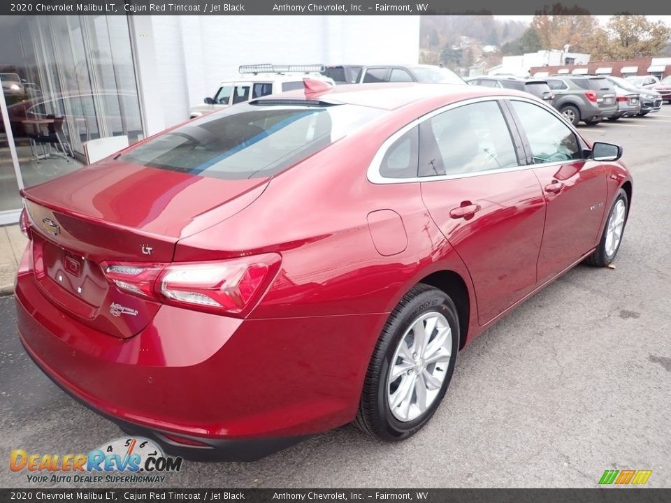 2020 Chevrolet Malibu LT Cajun Red Tintcoat / Jet Black Photo #4