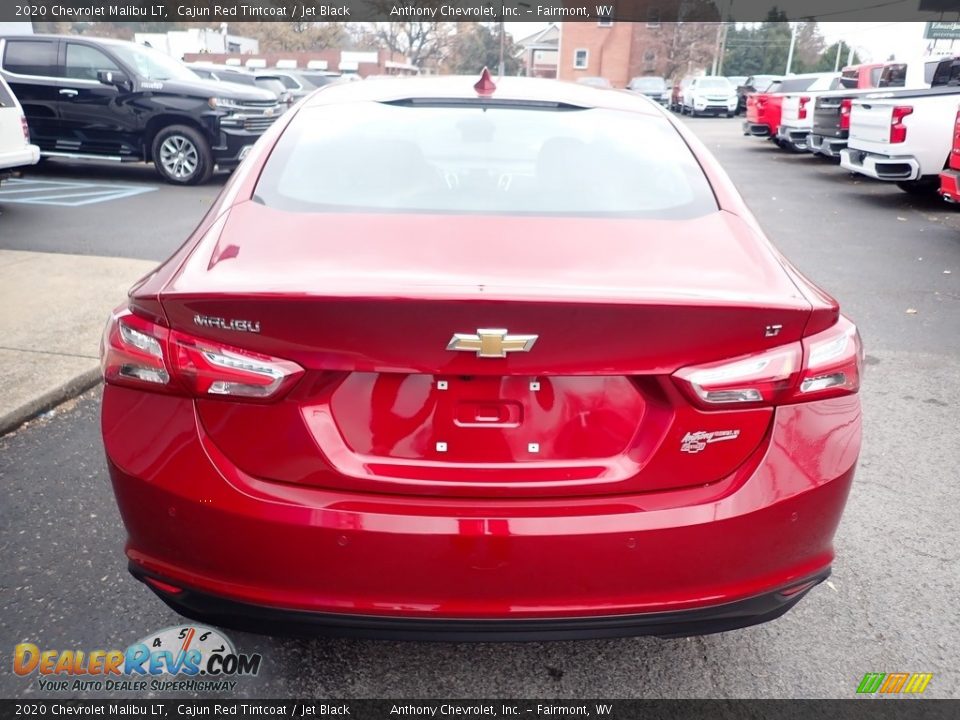 2020 Chevrolet Malibu LT Cajun Red Tintcoat / Jet Black Photo #5