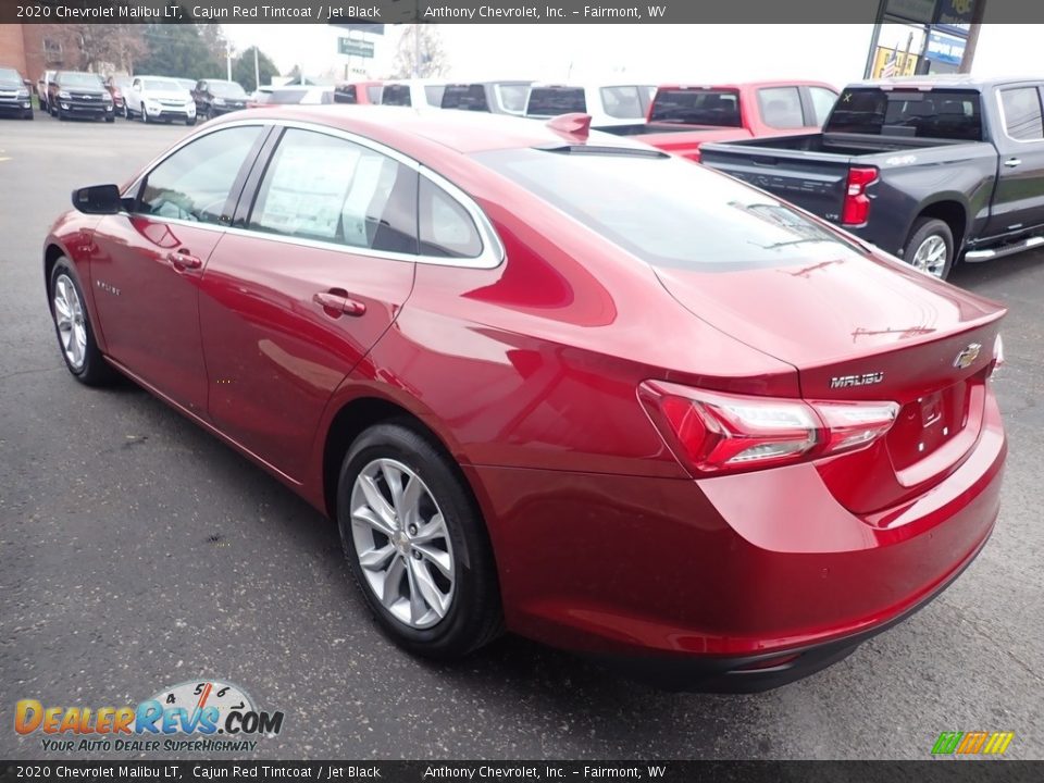2020 Chevrolet Malibu LT Cajun Red Tintcoat / Jet Black Photo #6