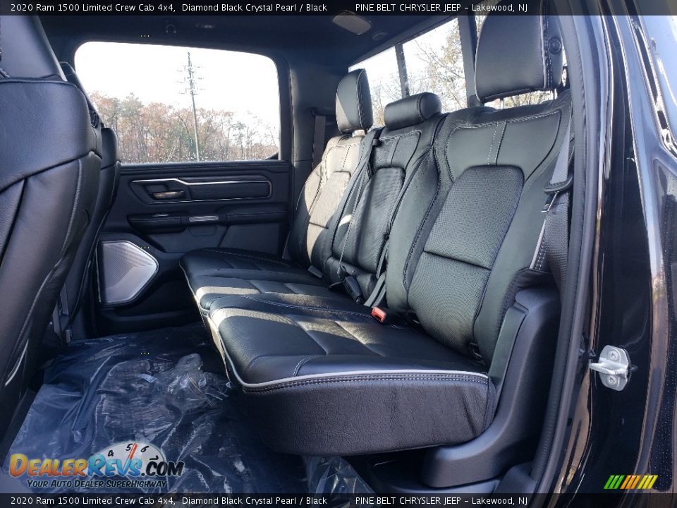 Rear Seat of 2020 Ram 1500 Limited Crew Cab 4x4 Photo #6