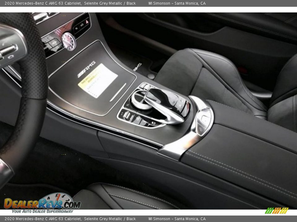 2020 Mercedes-Benz C AMG 63 Cabriolet Selenite Grey Metallic / Black Photo #23