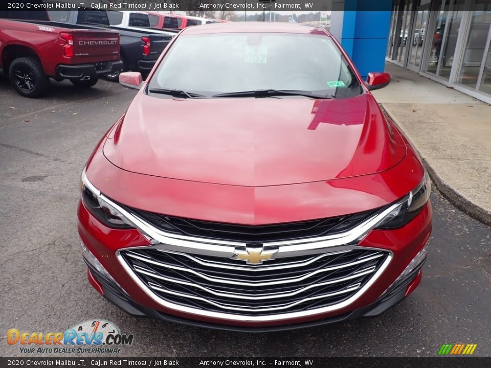 2020 Chevrolet Malibu LT Cajun Red Tintcoat / Jet Black Photo #9