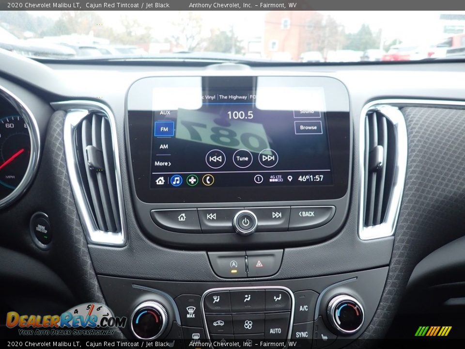 2020 Chevrolet Malibu LT Cajun Red Tintcoat / Jet Black Photo #16