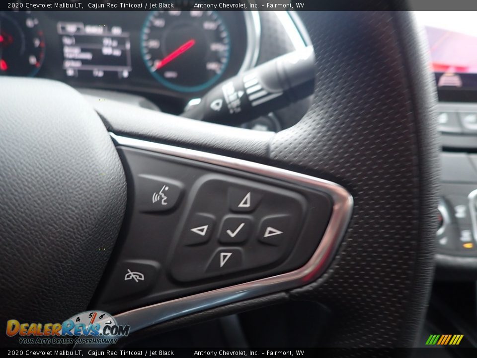 2020 Chevrolet Malibu LT Cajun Red Tintcoat / Jet Black Photo #18