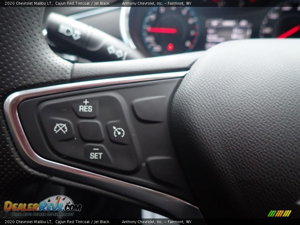 2020 Chevrolet Malibu LT Cajun Red Tintcoat / Jet Black Photo #19