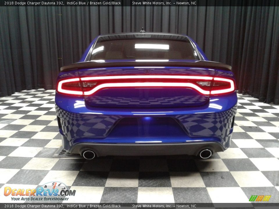 2018 Dodge Charger Daytona 392 IndiGo Blue / Brazen Gold/Black Photo #7