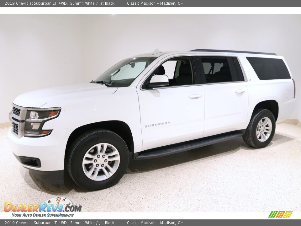 Summit White 2019 Chevrolet Suburban LT 4WD Photo #3