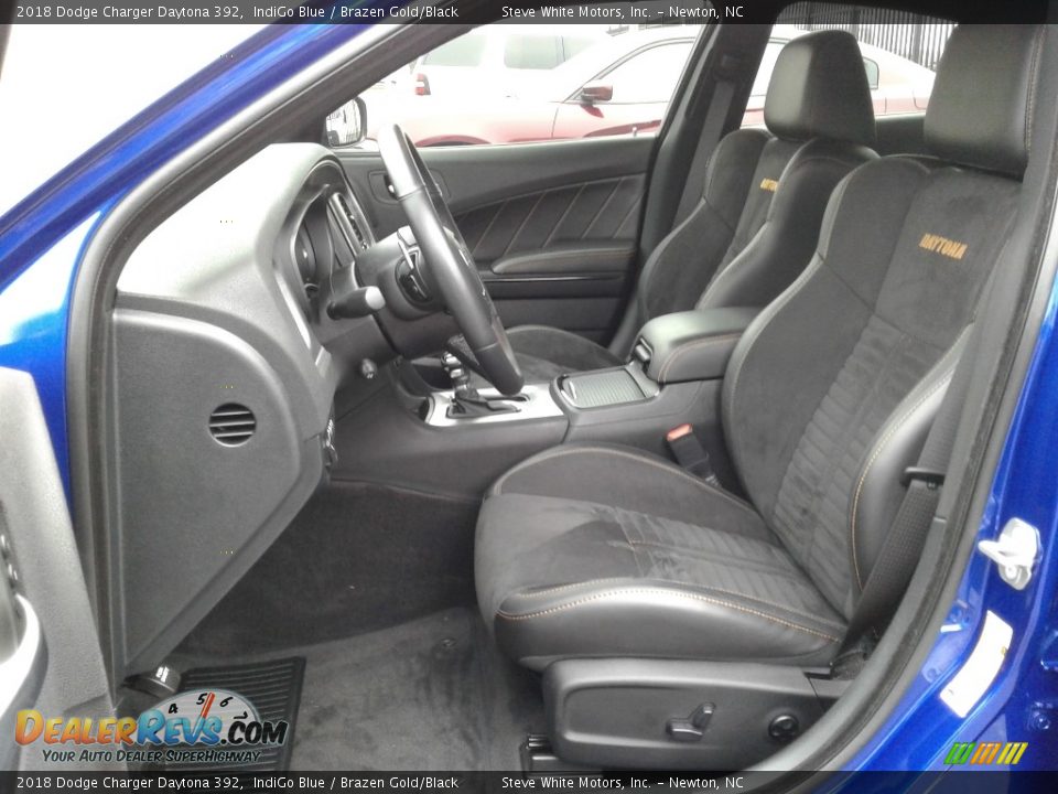 2018 Dodge Charger Daytona 392 IndiGo Blue / Brazen Gold/Black Photo #10
