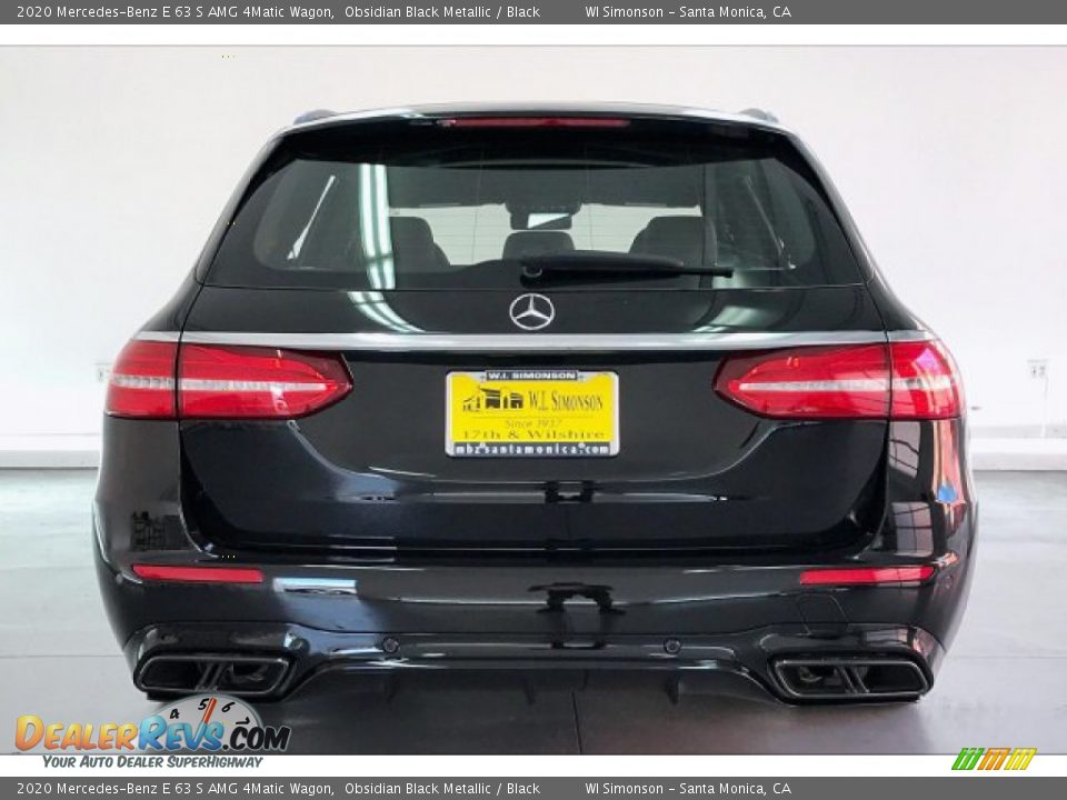 2020 Mercedes-Benz E 63 S AMG 4Matic Wagon Obsidian Black Metallic / Black Photo #3