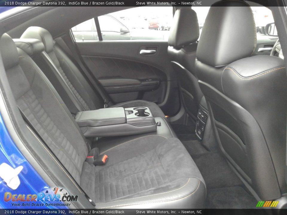 2018 Dodge Charger Daytona 392 IndiGo Blue / Brazen Gold/Black Photo #14