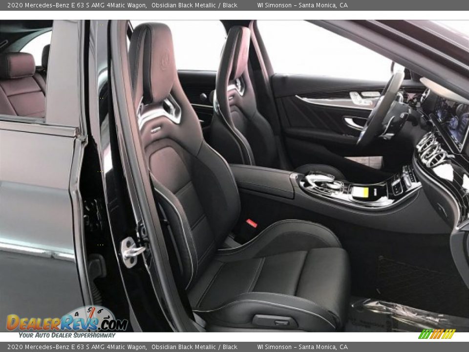 Black Interior - 2020 Mercedes-Benz E 63 S AMG 4Matic Wagon Photo #6