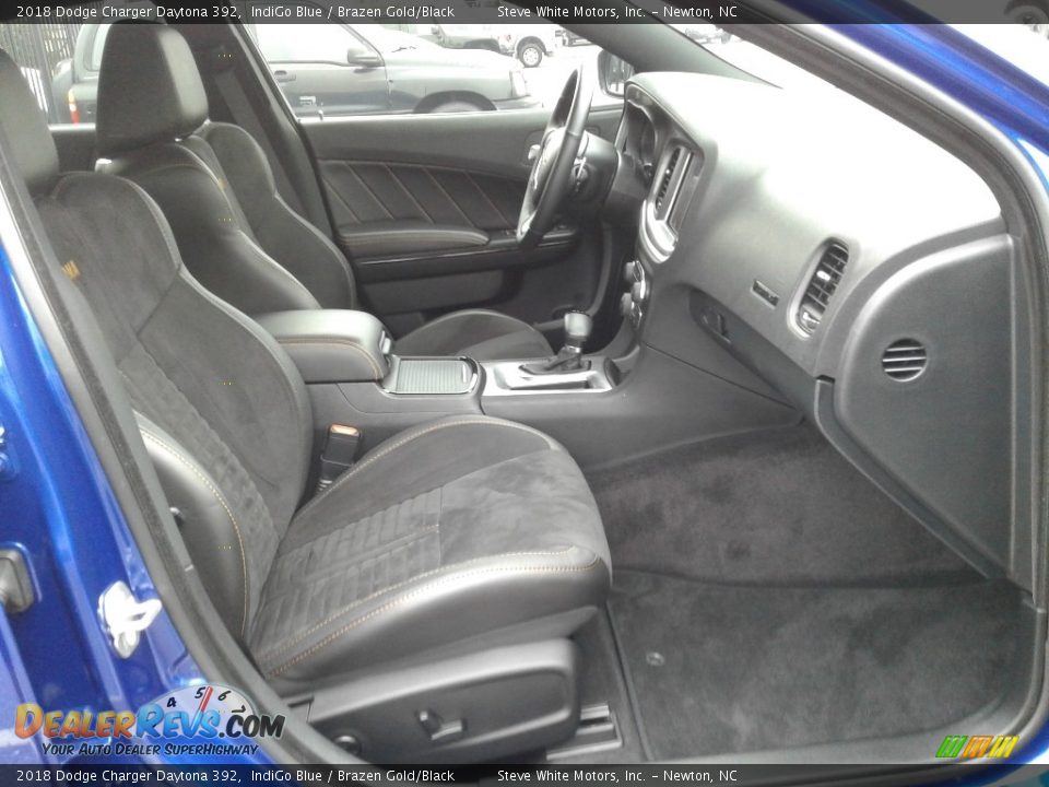 2018 Dodge Charger Daytona 392 IndiGo Blue / Brazen Gold/Black Photo #15