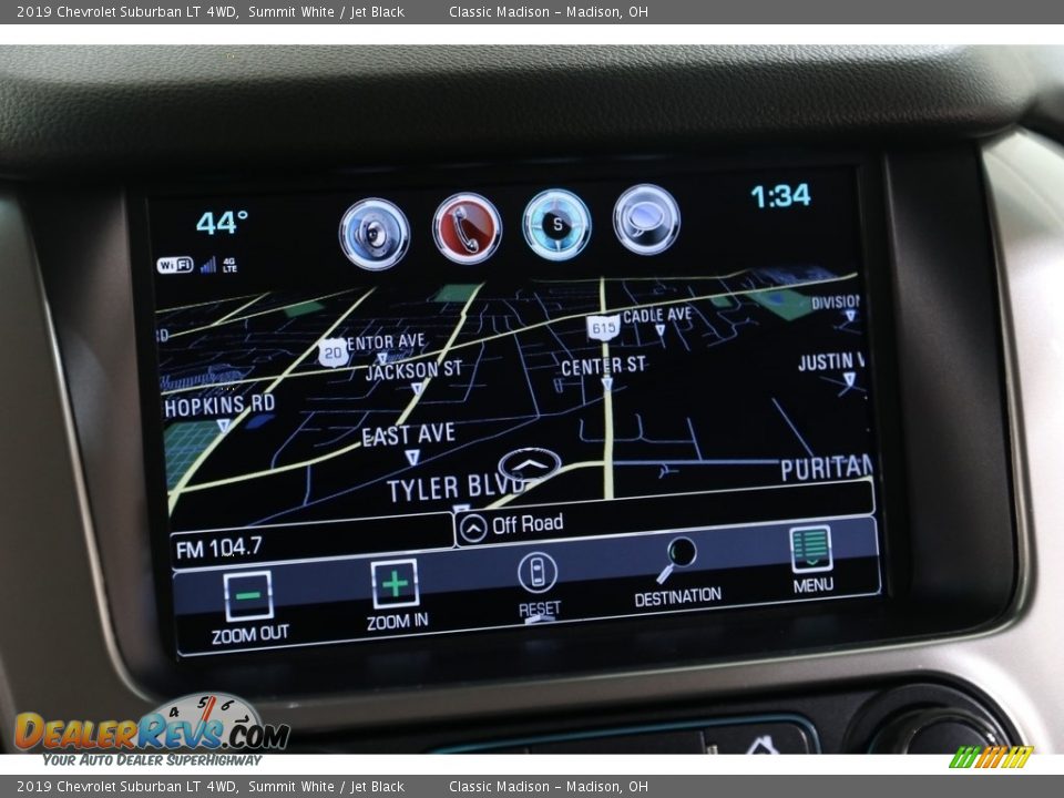 Navigation of 2019 Chevrolet Suburban LT 4WD Photo #12