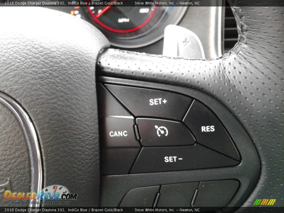 2018 Dodge Charger Daytona 392 IndiGo Blue / Brazen Gold/Black Photo #18