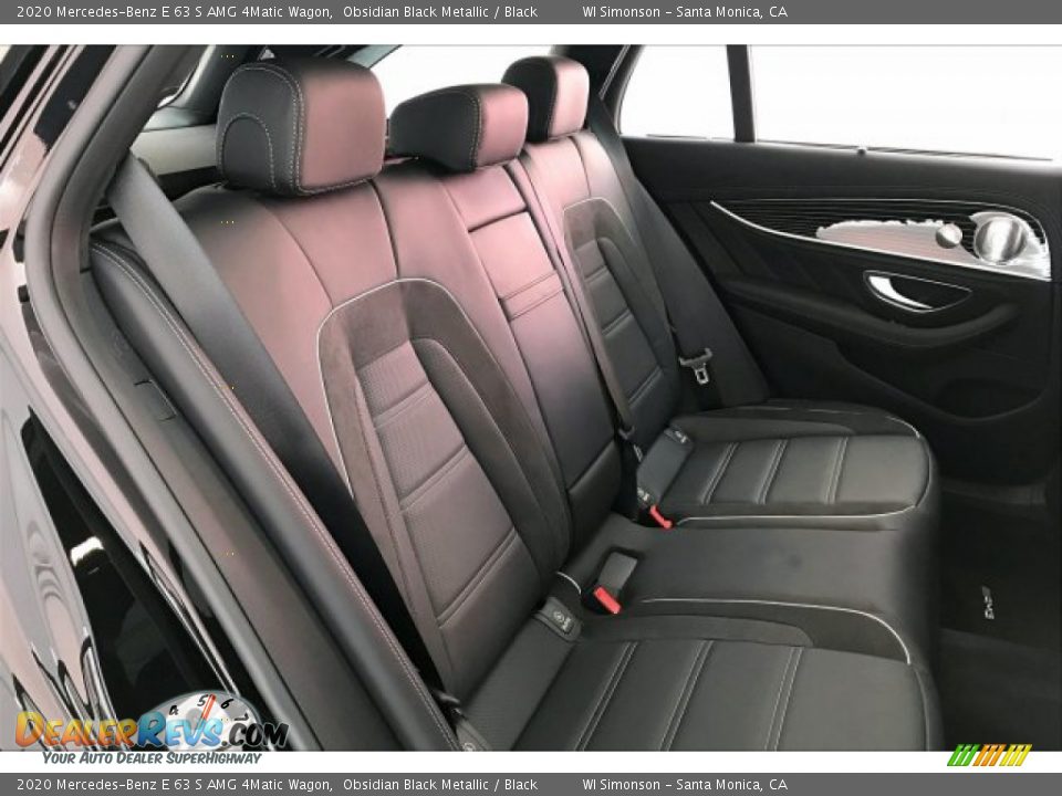 Rear Seat of 2020 Mercedes-Benz E 63 S AMG 4Matic Wagon Photo #13