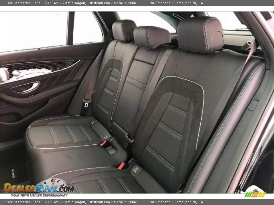 Rear Seat of 2020 Mercedes-Benz E 63 S AMG 4Matic Wagon Photo #15