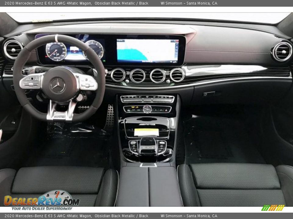 Dashboard of 2020 Mercedes-Benz E 63 S AMG 4Matic Wagon Photo #17