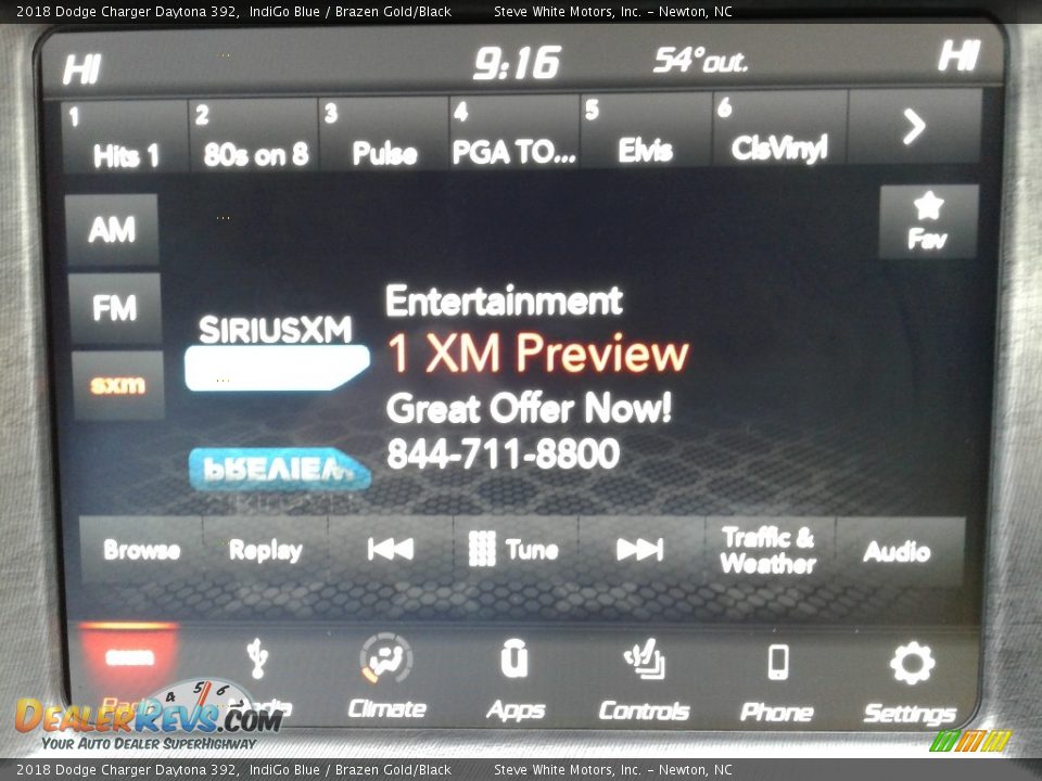 2018 Dodge Charger Daytona 392 IndiGo Blue / Brazen Gold/Black Photo #21