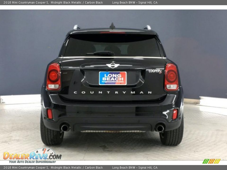 2018 Mini Countryman Cooper S Midnight Black Metallic / Carbon Black Photo #3