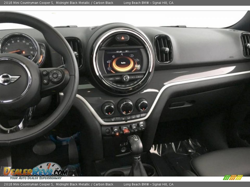 2018 Mini Countryman Cooper S Midnight Black Metallic / Carbon Black Photo #5