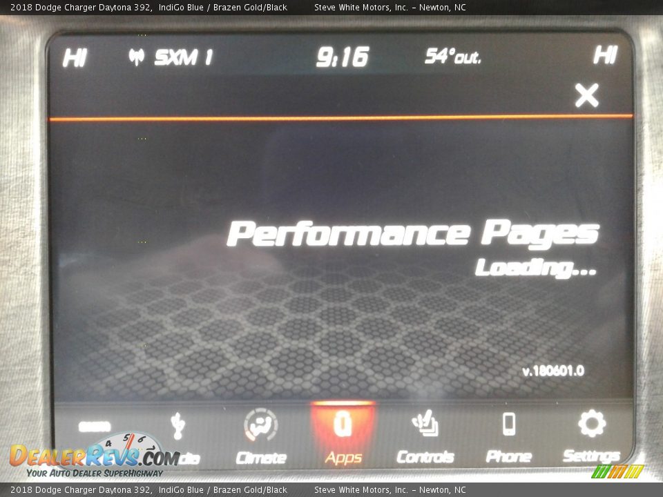 2018 Dodge Charger Daytona 392 IndiGo Blue / Brazen Gold/Black Photo #26