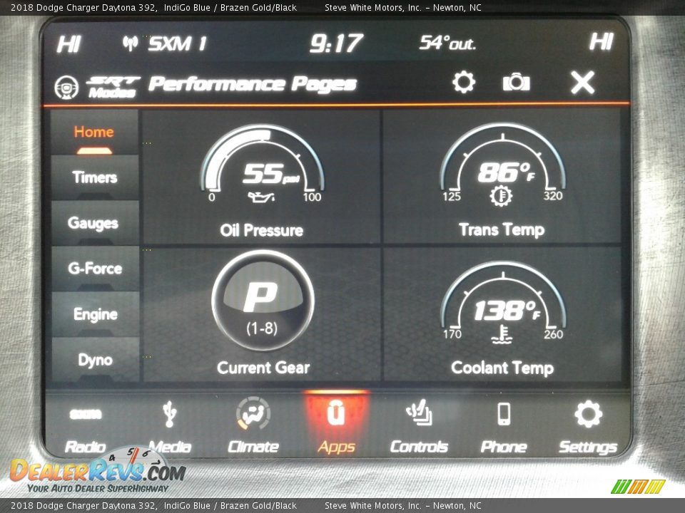 2018 Dodge Charger Daytona 392 IndiGo Blue / Brazen Gold/Black Photo #27