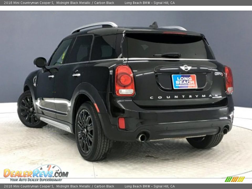 2018 Mini Countryman Cooper S Midnight Black Metallic / Carbon Black Photo #10