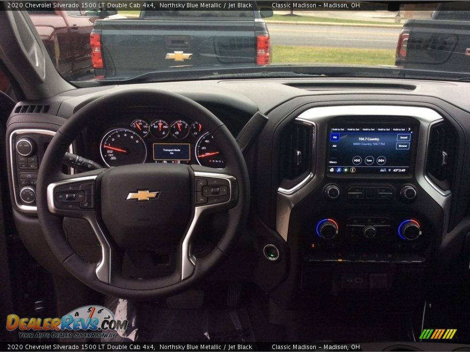 2020 Chevrolet Silverado 1500 LT Double Cab 4x4 Northsky Blue Metallic / Jet Black Photo #3