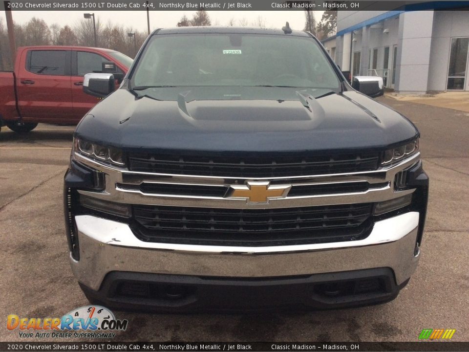 2020 Chevrolet Silverado 1500 LT Double Cab 4x4 Northsky Blue Metallic / Jet Black Photo #4