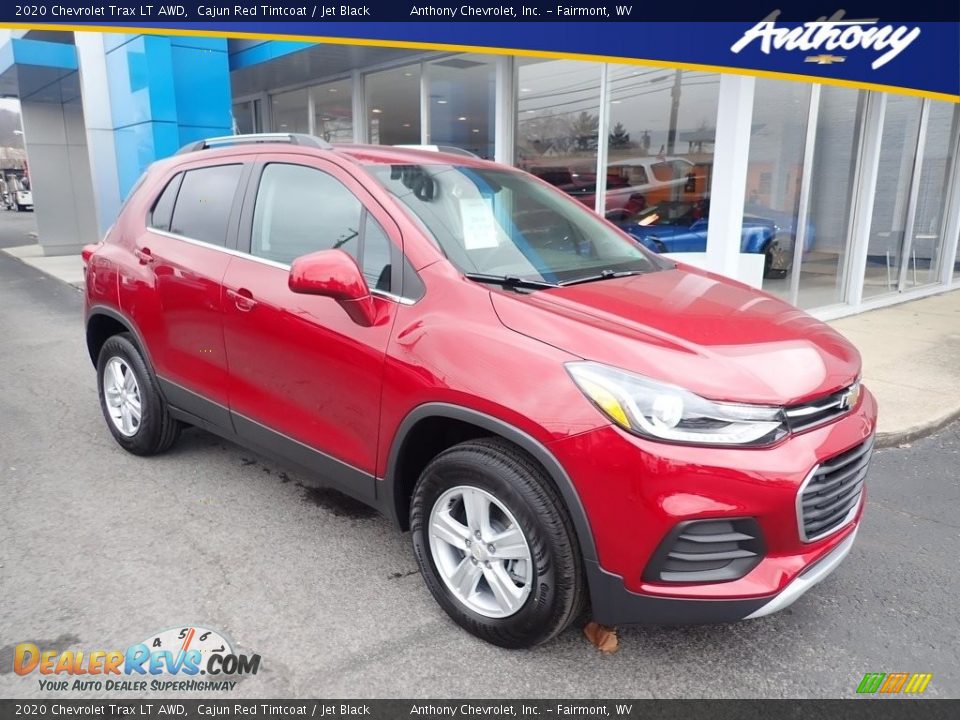 2020 Chevrolet Trax LT AWD Cajun Red Tintcoat / Jet Black Photo #1