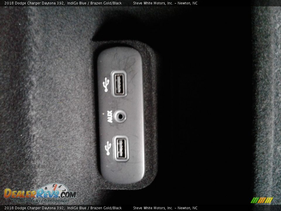 2018 Dodge Charger Daytona 392 IndiGo Blue / Brazen Gold/Black Photo #32