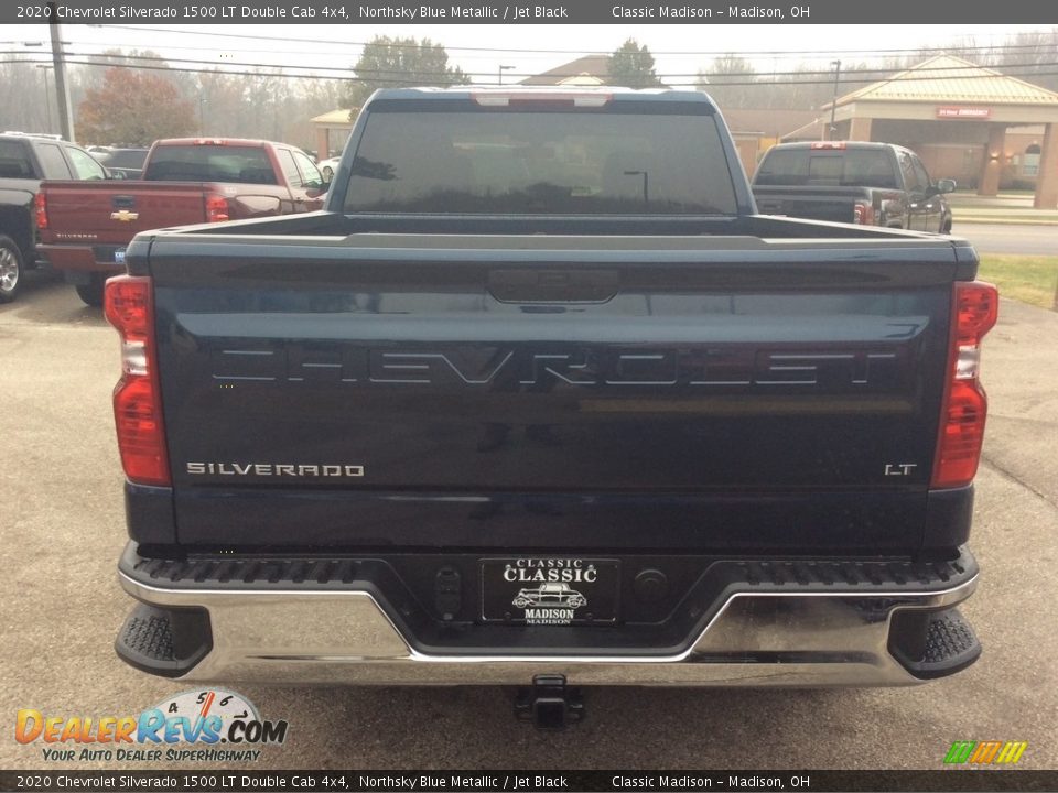 2020 Chevrolet Silverado 1500 LT Double Cab 4x4 Northsky Blue Metallic / Jet Black Photo #8