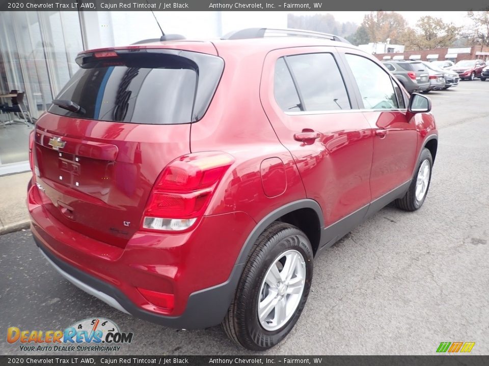 2020 Chevrolet Trax LT AWD Cajun Red Tintcoat / Jet Black Photo #4