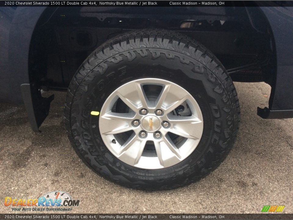 2020 Chevrolet Silverado 1500 LT Double Cab 4x4 Northsky Blue Metallic / Jet Black Photo #9