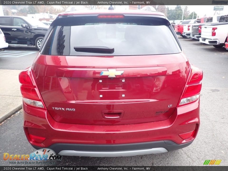 2020 Chevrolet Trax LT AWD Cajun Red Tintcoat / Jet Black Photo #5