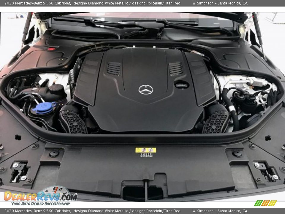 2020 Mercedes-Benz S 560 Cabriolet 4.0 Liter DI biturbo DOHC 32-Valve VVT V8 Engine Photo #9