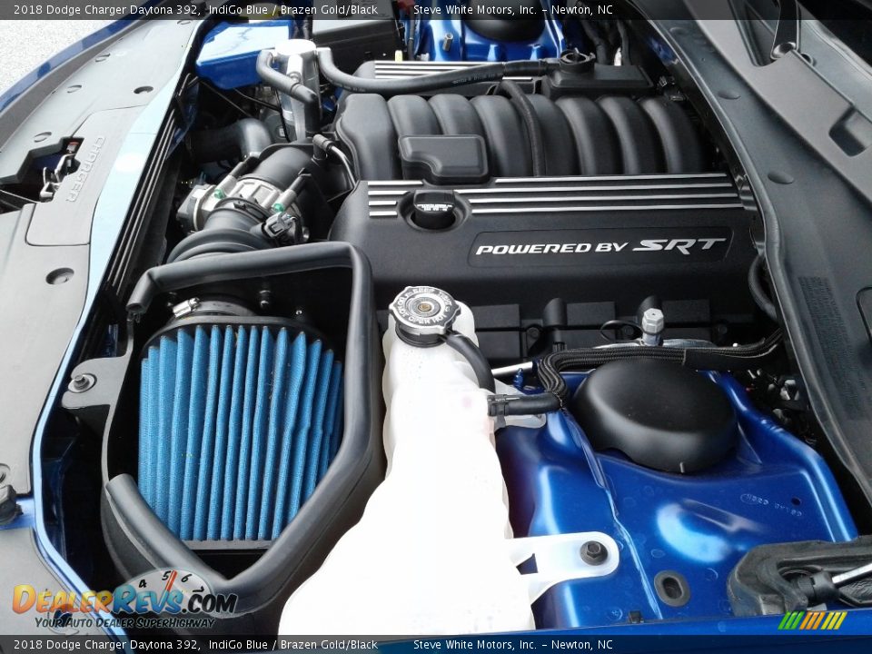 2018 Dodge Charger Daytona 392 IndiGo Blue / Brazen Gold/Black Photo #35