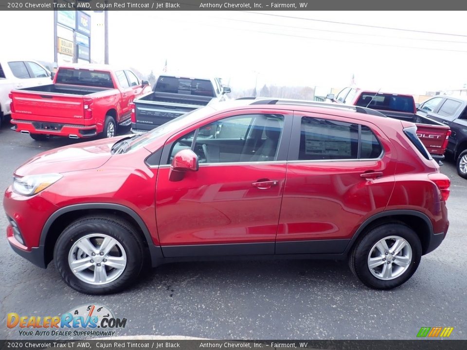 2020 Chevrolet Trax LT AWD Cajun Red Tintcoat / Jet Black Photo #7