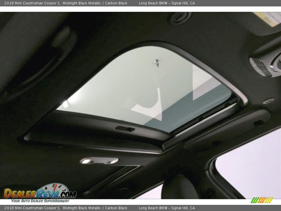 2018 Mini Countryman Cooper S Midnight Black Metallic / Carbon Black Photo #25