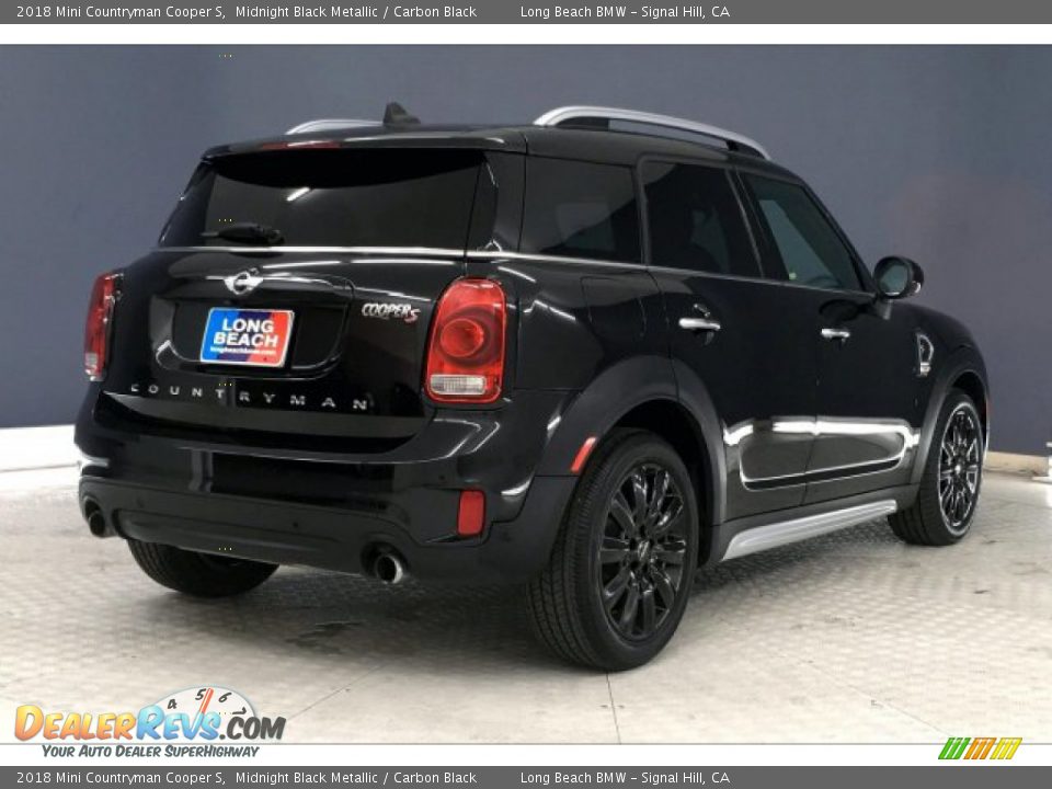 2018 Mini Countryman Cooper S Midnight Black Metallic / Carbon Black Photo #30