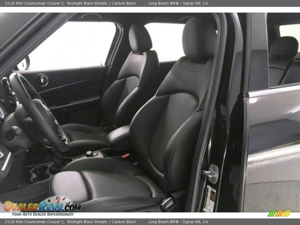 2018 Mini Countryman Cooper S Midnight Black Metallic / Carbon Black Photo #32
