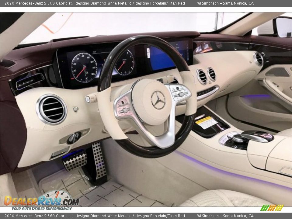2020 Mercedes-Benz S 560 Cabriolet Steering Wheel Photo #22