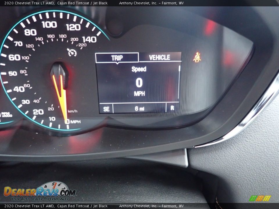 2020 Chevrolet Trax LT AWD Cajun Red Tintcoat / Jet Black Photo #18