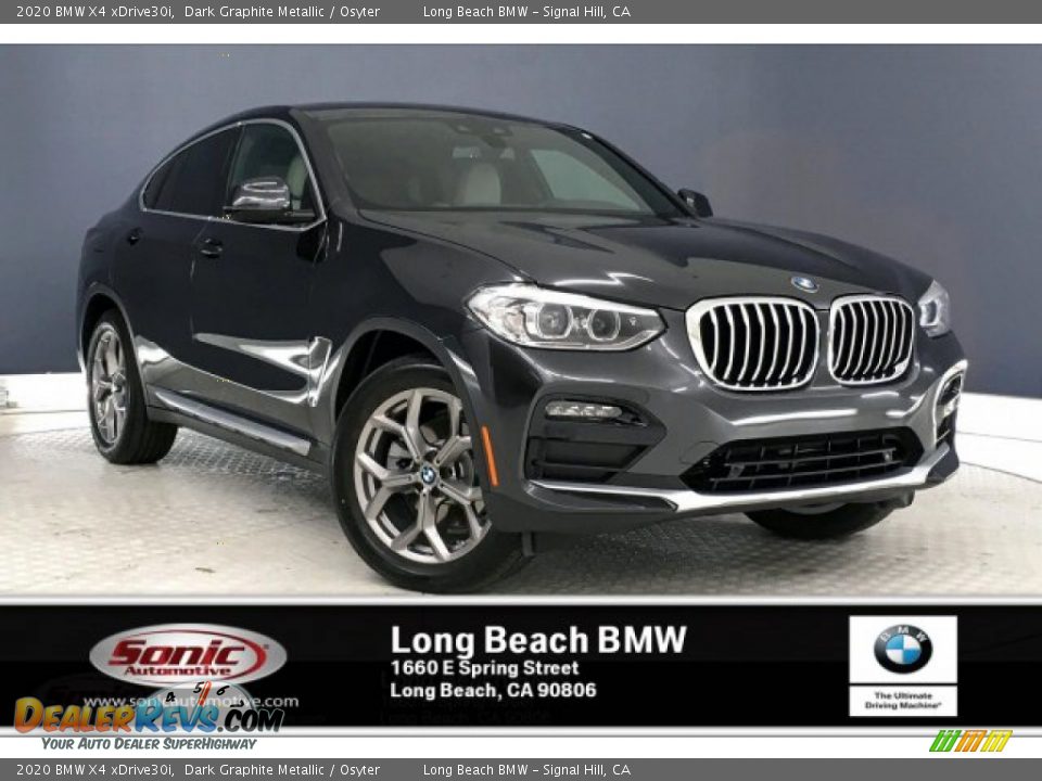 2020 BMW X4 xDrive30i Dark Graphite Metallic / Osyter Photo #1