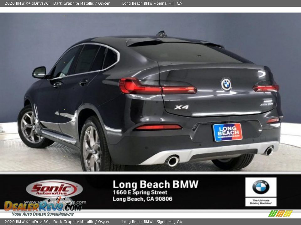 2020 BMW X4 xDrive30i Dark Graphite Metallic / Osyter Photo #2