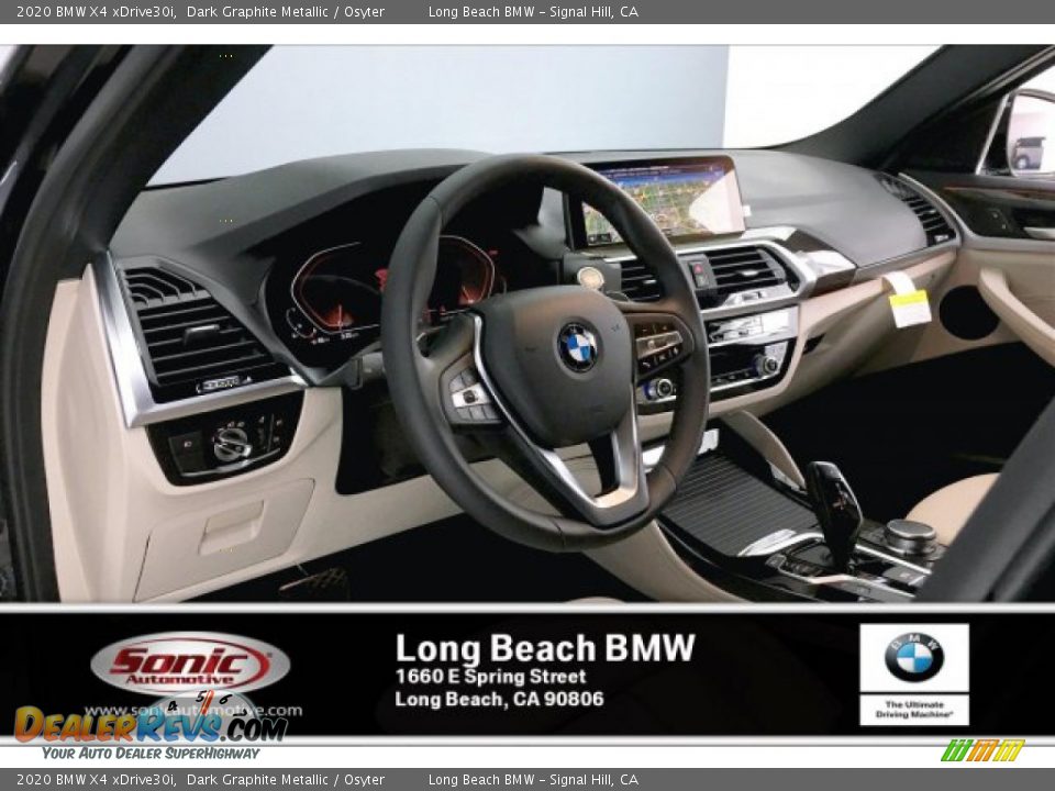 2020 BMW X4 xDrive30i Dark Graphite Metallic / Osyter Photo #4