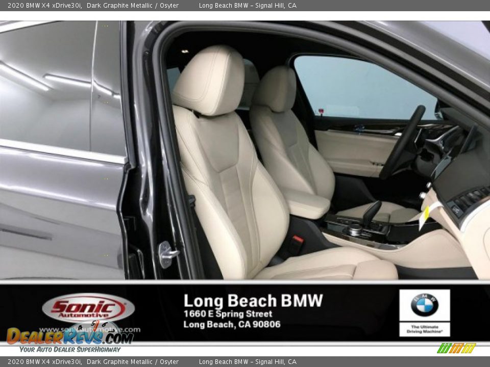 2020 BMW X4 xDrive30i Dark Graphite Metallic / Osyter Photo #7