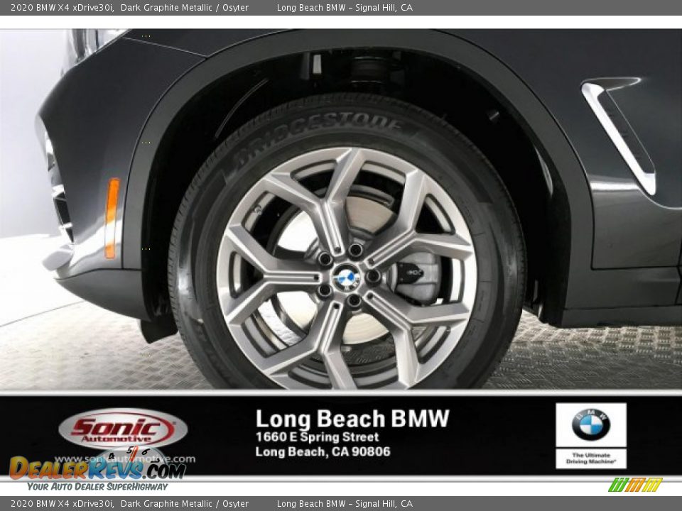 2020 BMW X4 xDrive30i Dark Graphite Metallic / Osyter Photo #9