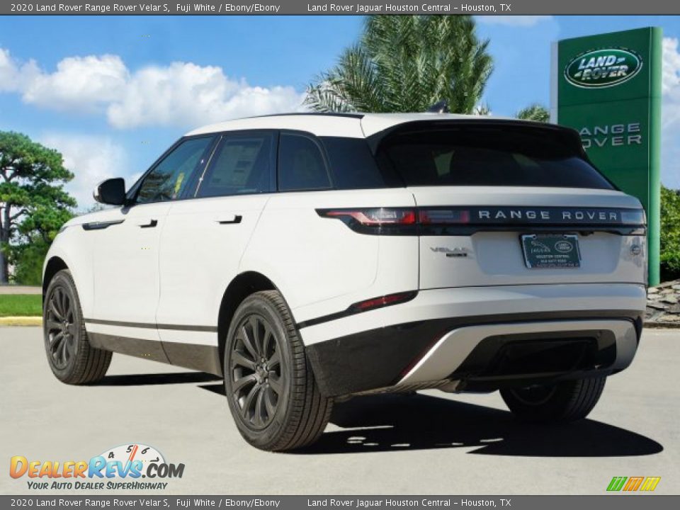 2020 Land Rover Range Rover Velar S Fuji White / Ebony/Ebony Photo #5