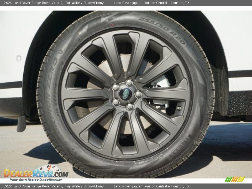 2020 Land Rover Range Rover Velar S Fuji White / Ebony/Ebony Photo #9